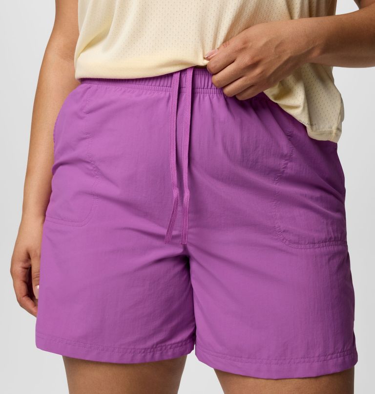 Women's Sandy River Shorts II - Plus Size, Color: Razzle, image 4