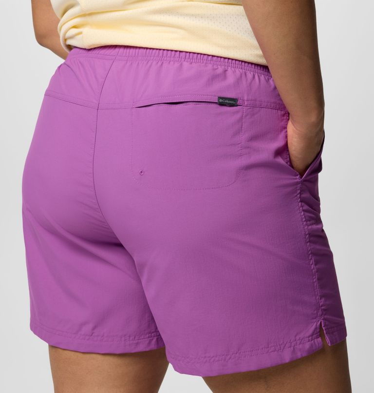 Women's Sandy River Shorts II - Plus Size, Color: Razzle, image 5