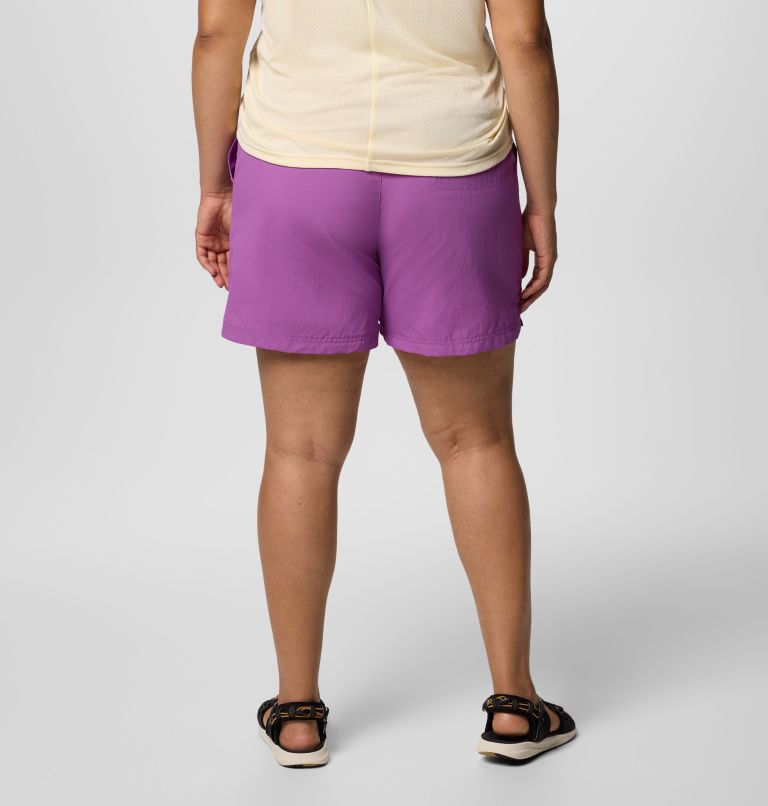 Women's Sandy River Shorts II - Plus Size, Color: Razzle, image 2