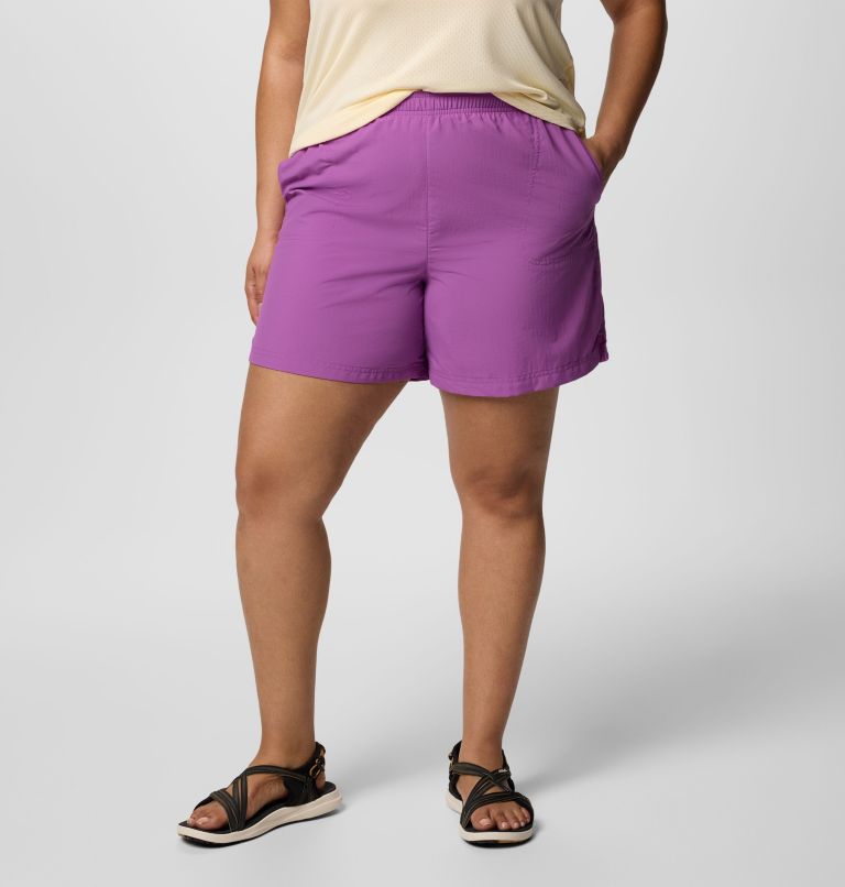 Women's Sandy River Shorts II - Plus Size, Color: Razzle, image 1
