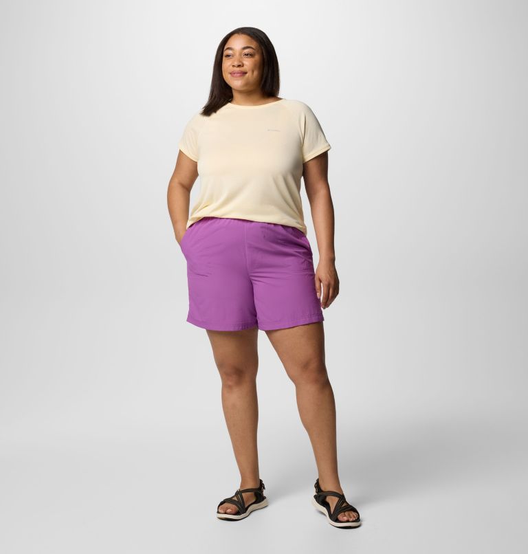 Women's Sandy River Shorts II - Plus Size, Color: Razzle, image 6