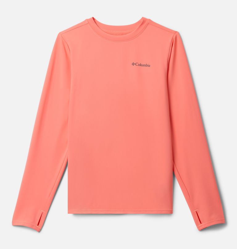 Maglia a manica lunga Chill River da ragazzo, Color: Hot Coral, image 1