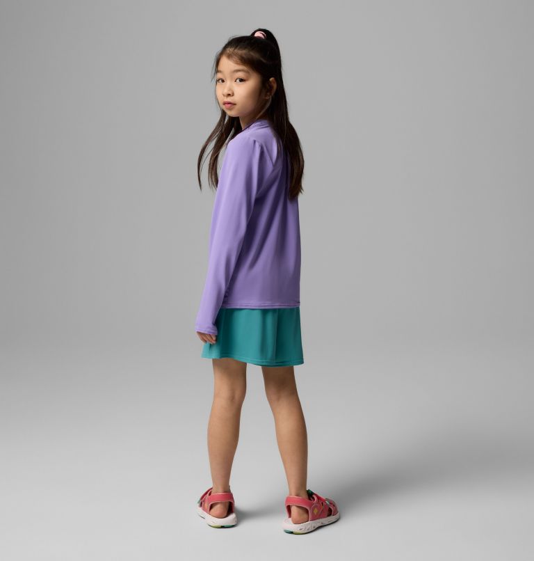 Girls' Chill River Shorts, Color: Teal, image 2