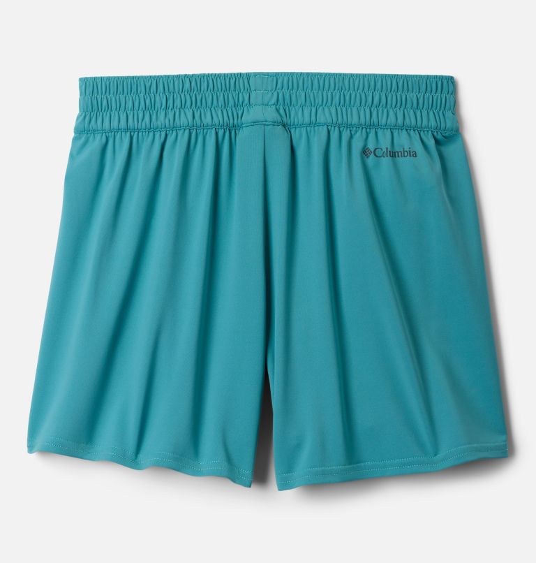 Girls' Chill River Shorts, Color: Teal, image 2