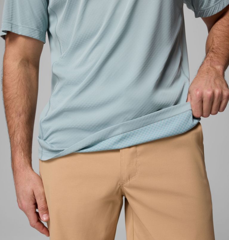 Men's Zero Rules Light Technical T-Shirt, Color: Crushed Blue, image 6