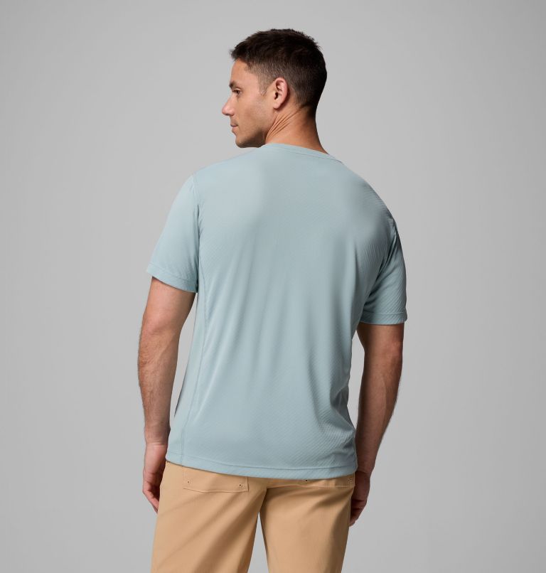 Men's Zero Rules Light Technical T-Shirt, Color: Crushed Blue, image 3