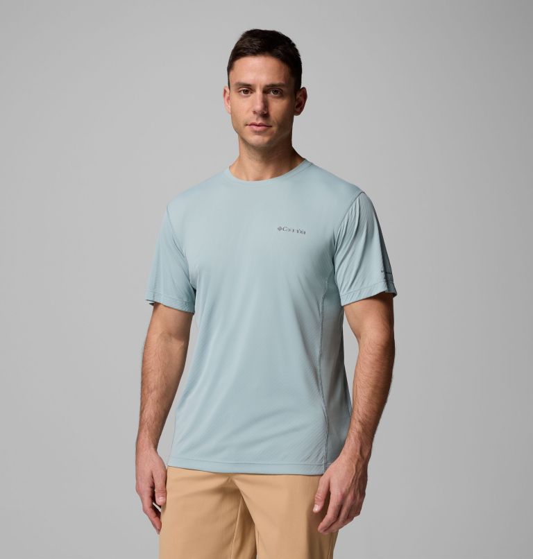 Men's Zero Rules Light Technical T-Shirt, Color: Crushed Blue, image 1