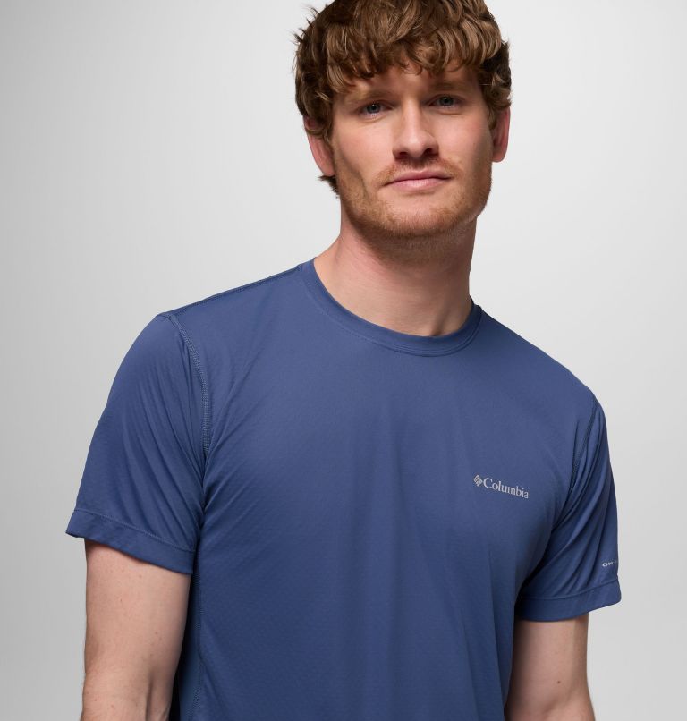 Zero Rules Light SS Crew, Color: Dark Mountain, image 5