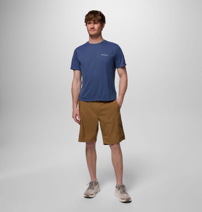 Zero Rules Light SS Crew, Color: Dark Mountain, image 2