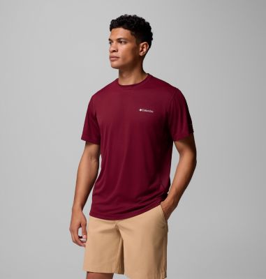 T-shirt tecnica leggera Zero Rules da uomo, Color: Rich Wine, image 16