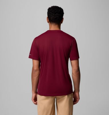 T-shirt tecnica leggera Zero Rules da uomo, Color: Rich Wine, image 15