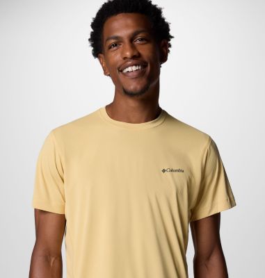 T-shirt tecnica leggera Zero Rules da uomo, Color: Sand Dune, image 4