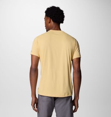Men's Zero Rules Light Technical T-Shirt, Color: Sand Dune, image 2
