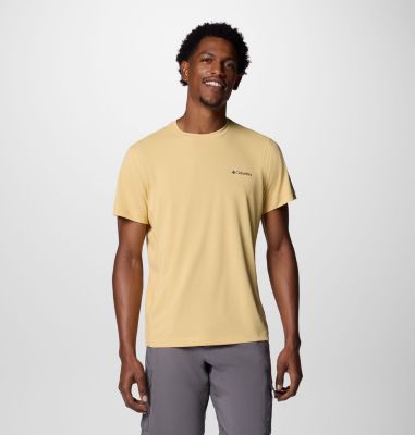 Men's Zero Rules Light Technical T-Shirt, Color: Sand Dune, image 1