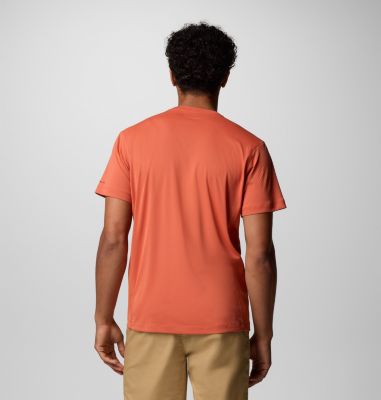 Men's Zero Rules Light Technical T-Shirt, Color: Tuscan, image 2