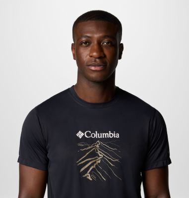 T-shirt tecnica, leggera e stampata Zero Rules da uomo, Color: Black, Ridge Line Life, image 8