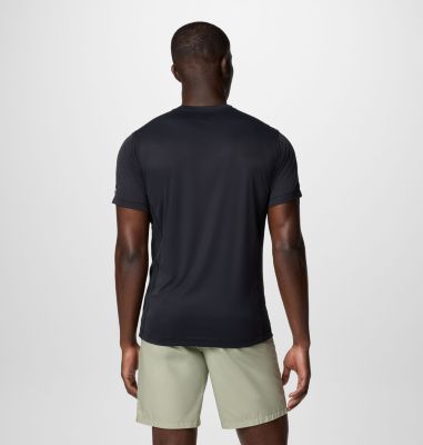 Men's Zero Rules Light Graphic Technical T-Shirt, Color: Black, Ridge Line Life, image 4