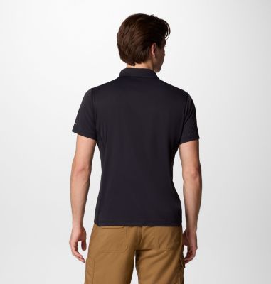 Men's Zero Rules Light Technical Polo, Color: Black, image 8