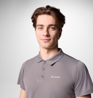 Polo tecnica leggera Zero Rules da uomo, Color: City Grey, image 12