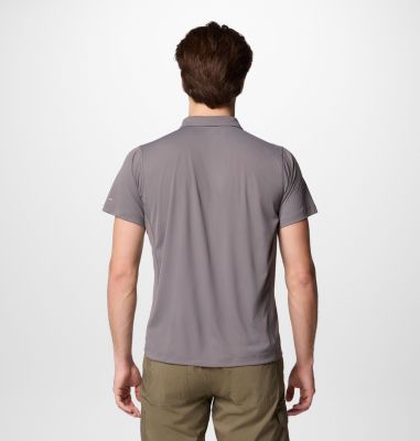 Men's Zero Rules Light Technical Polo, Color: City Grey, image 6