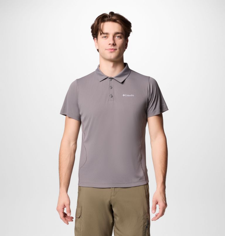 Zero Rules leichtes technisches Polo für Männer, Color: City Grey, image 1