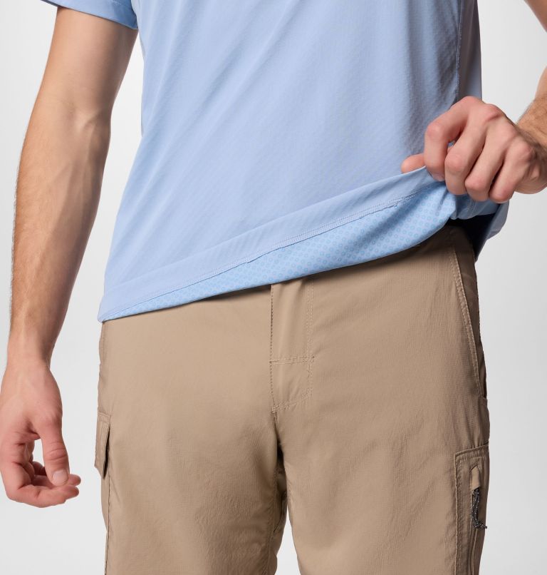 Polo tecnica leggera Zero Rules da uomo, Color: Ripple Blue, image 5