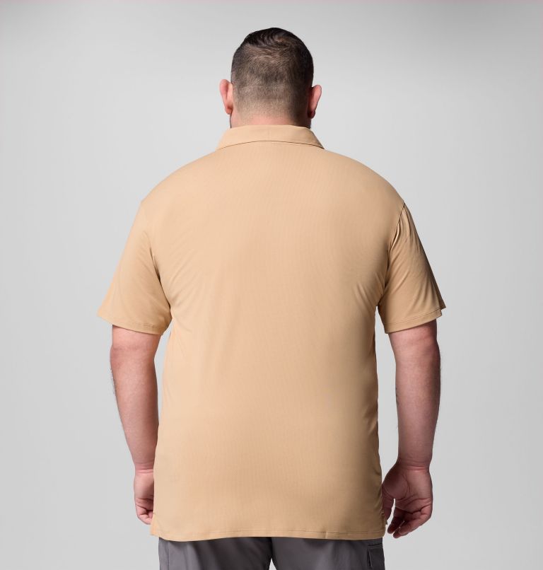 Men's Tech Trail Utility Polo - Big, Color: Canoe, image 3