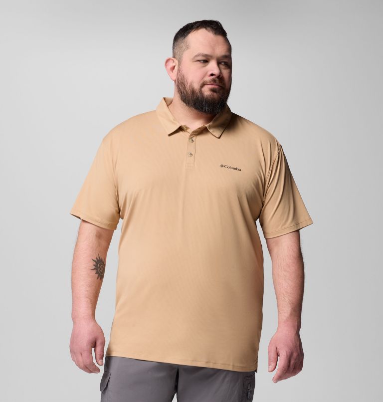 Men's Tech Trail Utility Polo - Big, Color: Canoe, image 1