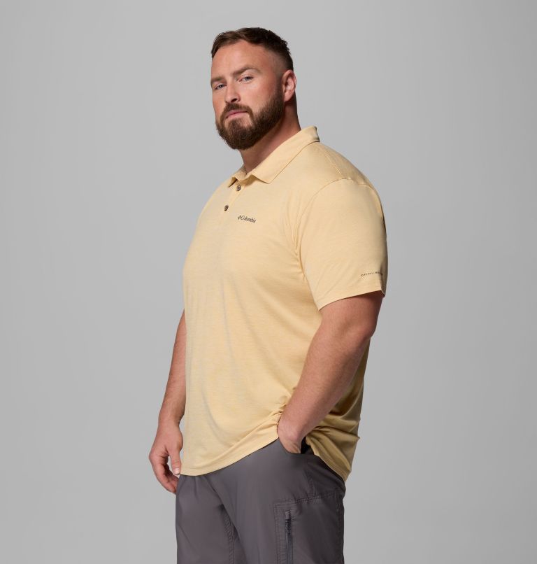 Homme Polo utilitaire Tech Trail - Tailles fortes, Color: Sand Dune Heather, image 4