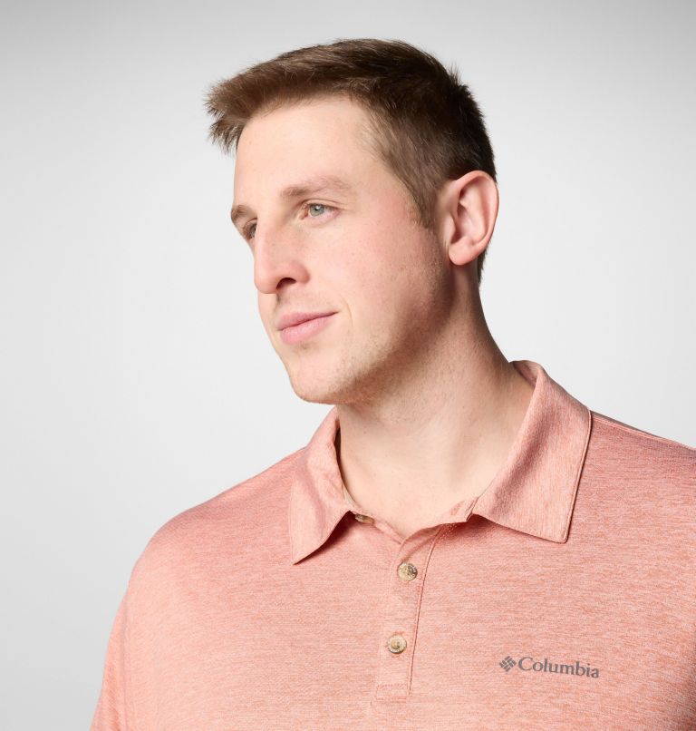 Men's Tech Trail Utility Polo - Big, Color: Tuscan Heather, image 5