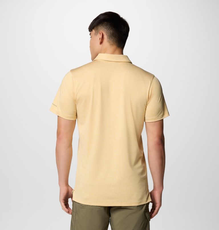 Polo Tech Trail Utility para hombre, Color: Sand Dune Heather, image 3