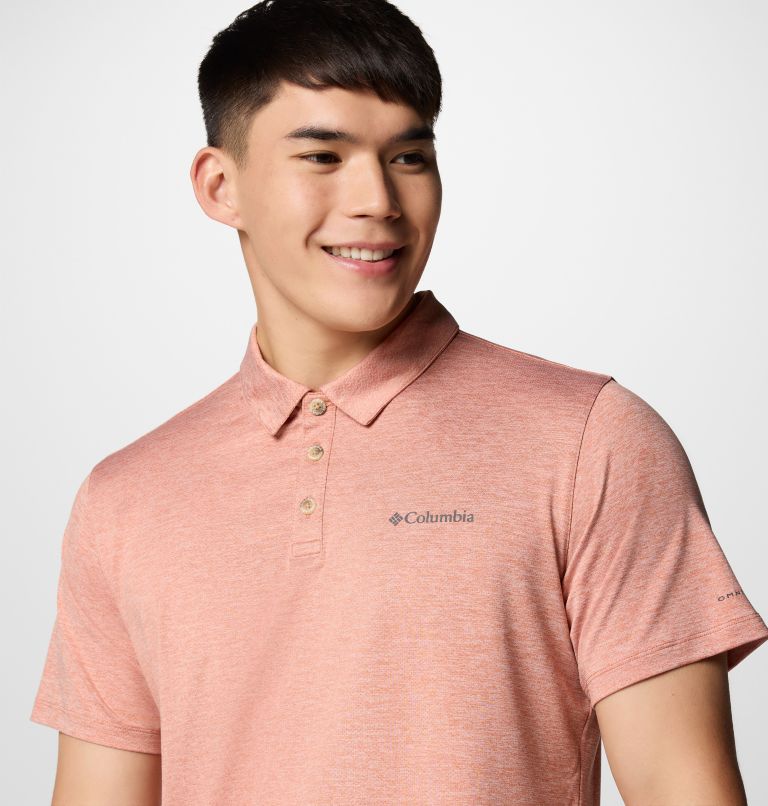 Polo Tech Trail Utility da uomo, Color: Tuscan Heather, image 5