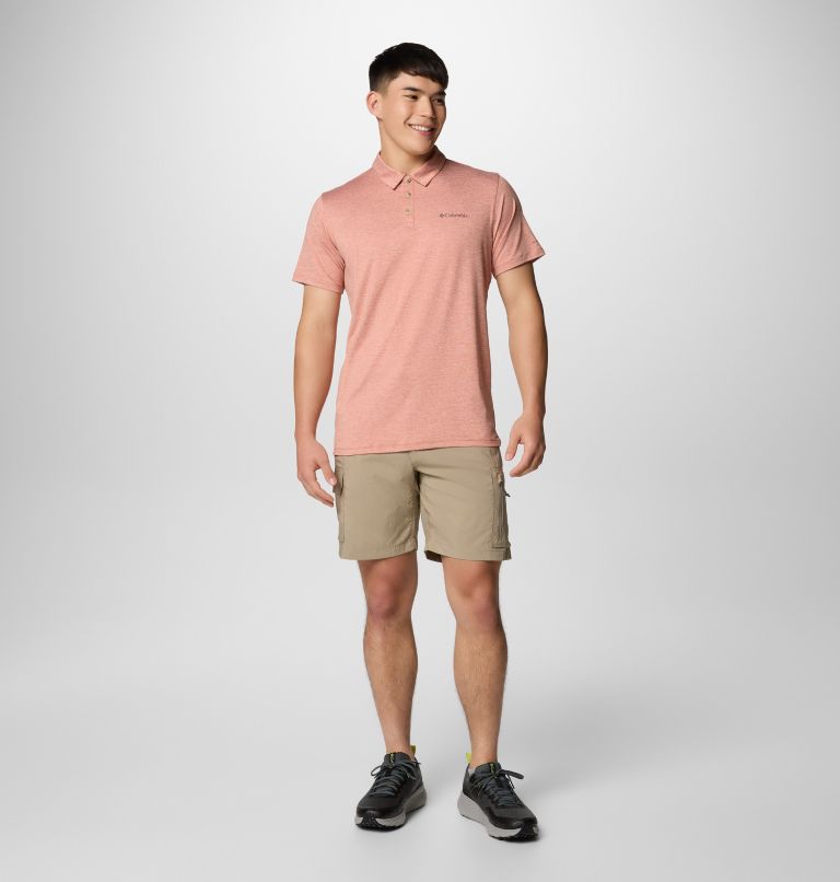 Polo Tech Trail Utility da uomo, Color: Tuscan Heather, image 2