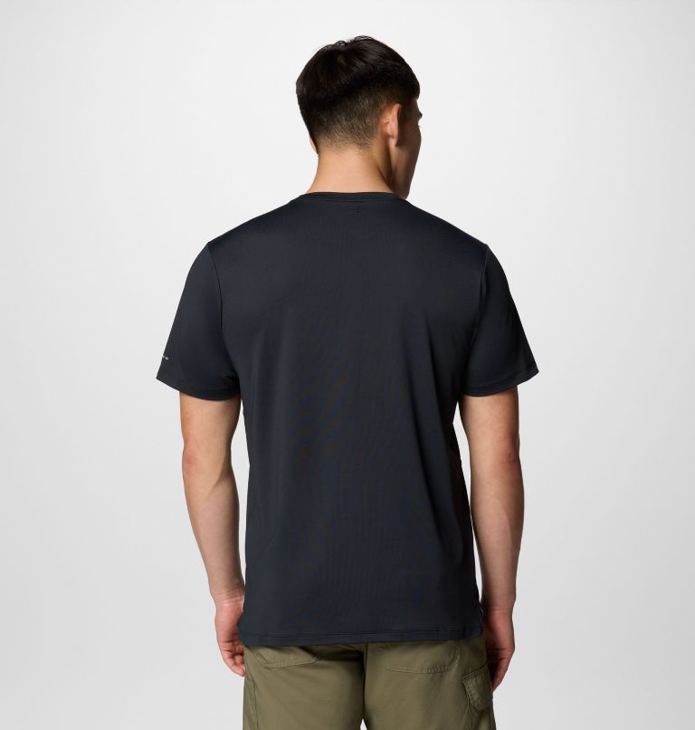 Men's Tech Trail Utility Short Sleeve Crew, Color: Black, image 3