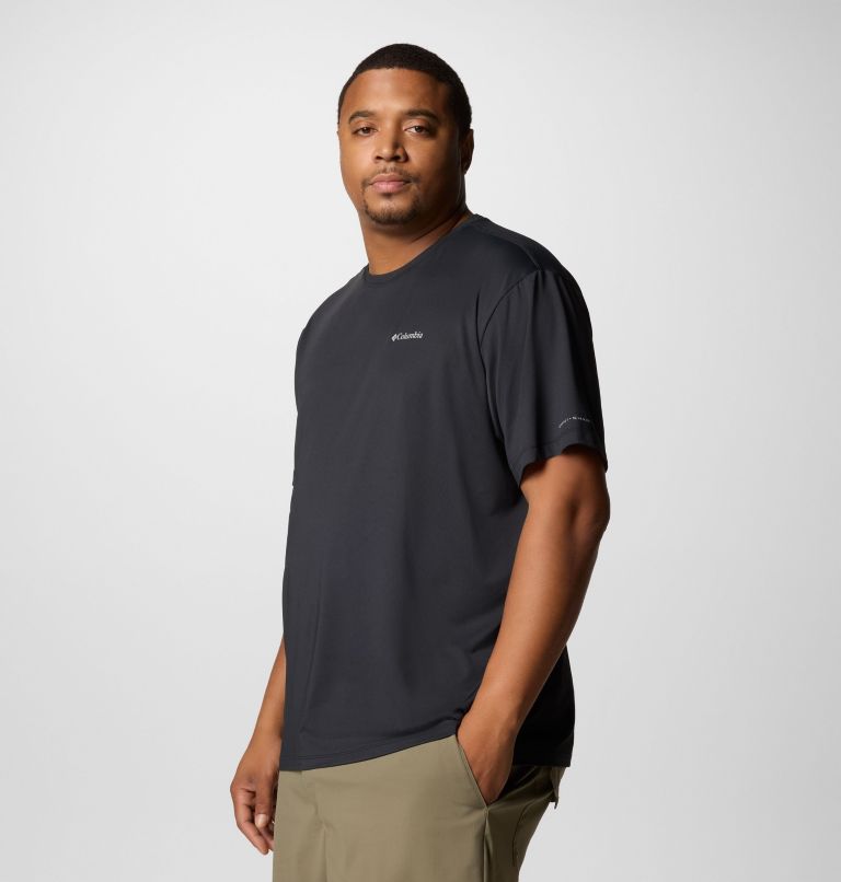 Men's Tech Trail Utility Short Sleeve Crew - Big, Color: Black, image 4