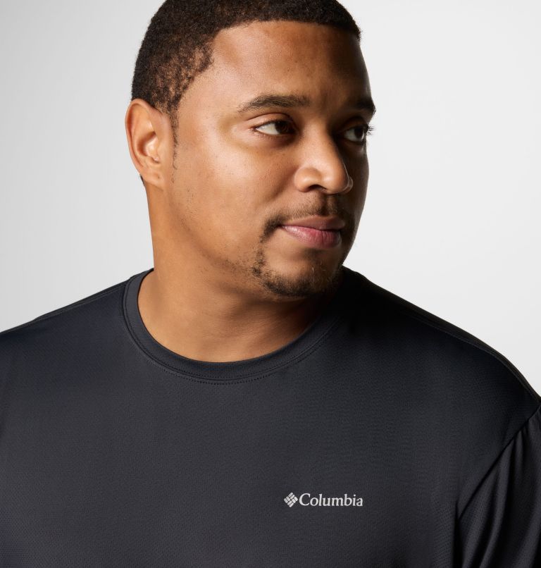 Men's Tech Trail Utility Short Sleeve Crew - Big, Color: Black, image 5