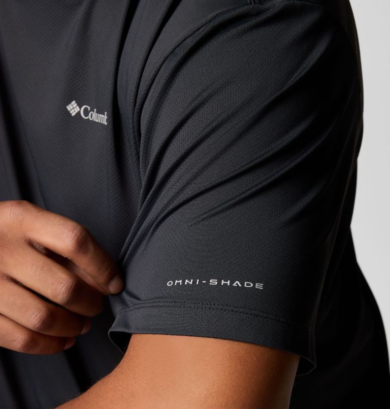 Men's Tech Trail Utility Short Sleeve Crew - Big, Color: Black, image 6