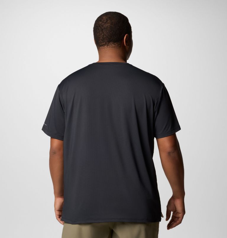 Men's Tech Trail Utility Short Sleeve Crew - Big, Color: Black, image 3