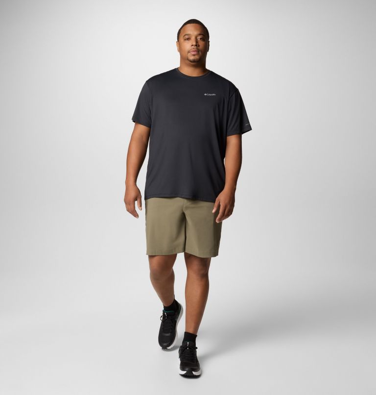 Men's Tech Trail Utility Short Sleeve Crew - Big, Color: Black, image 2