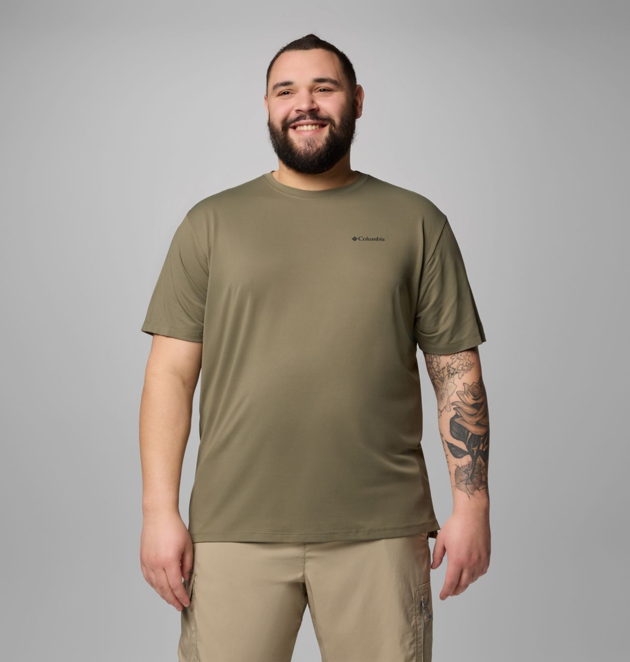 Men's Tech Trail™ Utility Short Sleeve Crew - Big 1