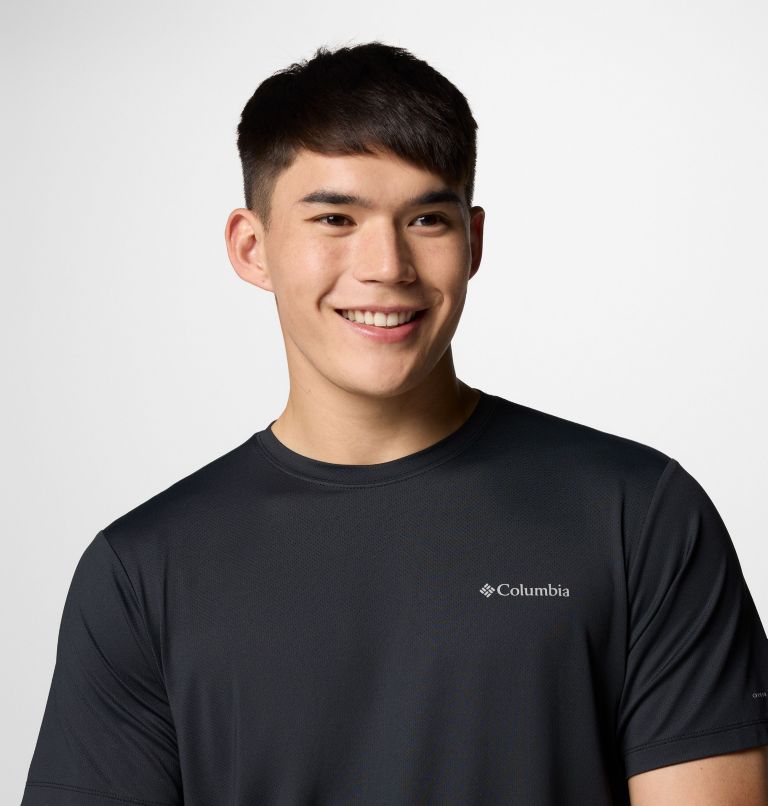 Men's Tech Trail Utility Short Sleeve Crew - Tall, Color: Black, image 5