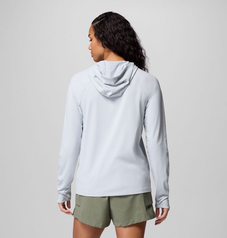 Women's PFG Wild Cast Sun Hoodie, Color: Cirrus Grey, image 3