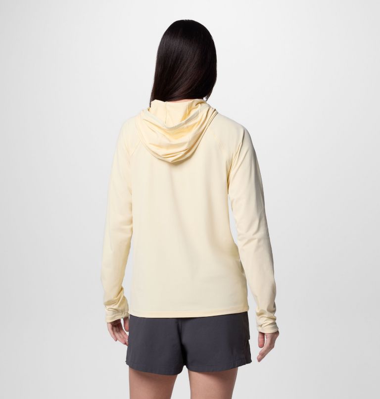 Women's PFG Wild Cast Sun Hoodie, Color: Lemon Wash, image 2