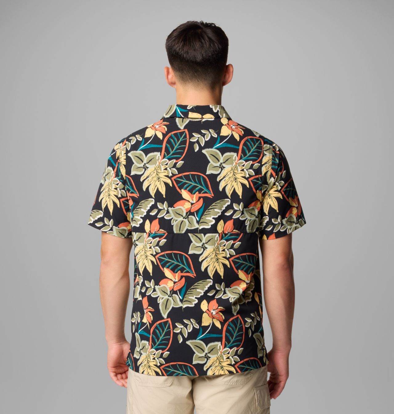 Men's Tech Trail™ Utility Printed Woven Short Sleeve Shirt 3