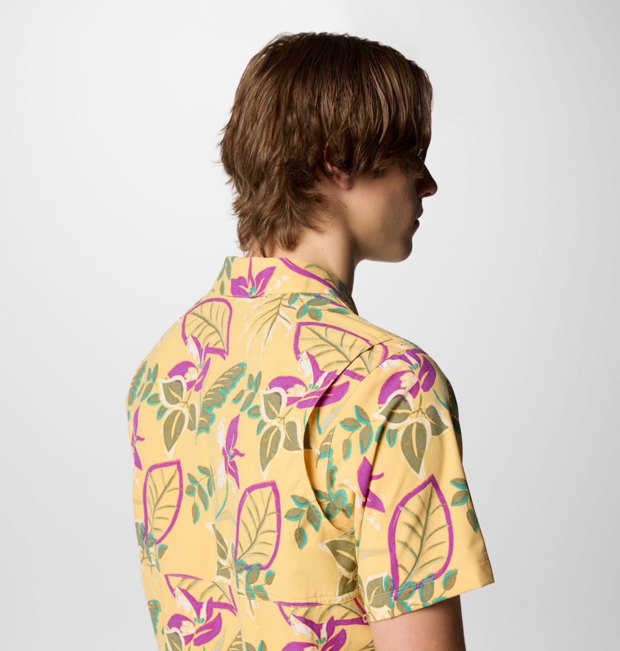 Men's Tech Trail™ Utility Printed Woven Short Sleeve Shirt - Tall 6