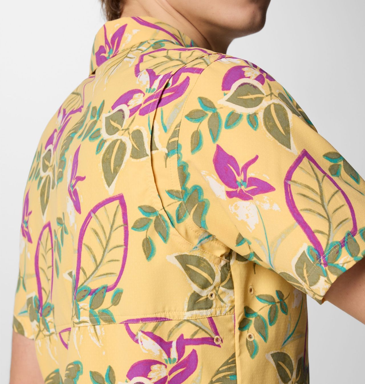 Men's Tech Trail™ Utility Printed Woven Short Sleeve Shirt - Tall 7