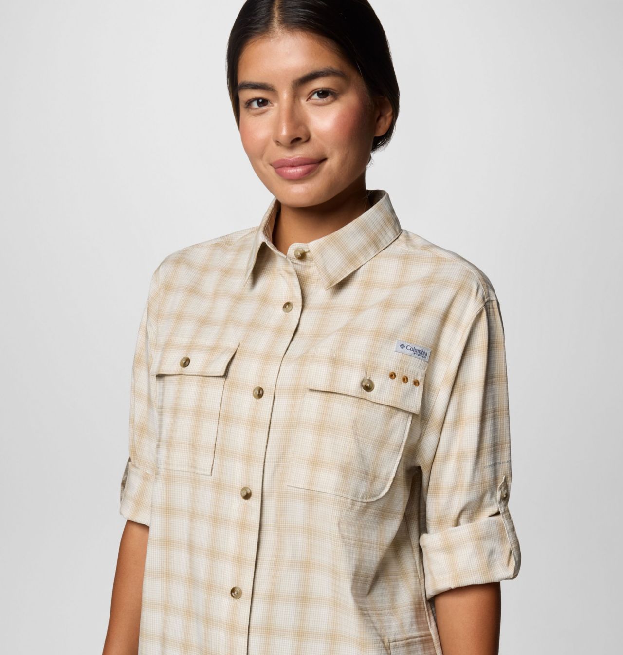 Women's PFG Wild Cast™ Performance Yarn Dye Long Sleeve Shirt 4