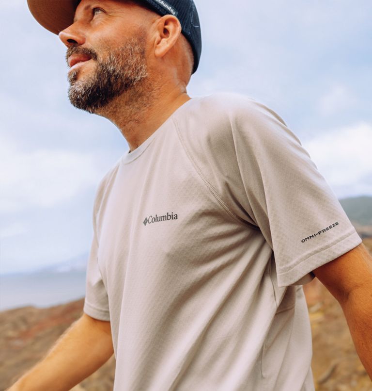 Men's Alpine Chill Pro Technical T-Shirt, Color: Dark Stone, image 7