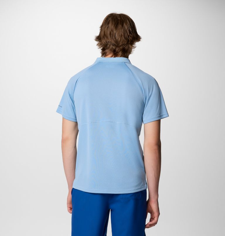 Alpine Chill Pro technisches Polo für Männer, Color: Ripple Blue, image 2