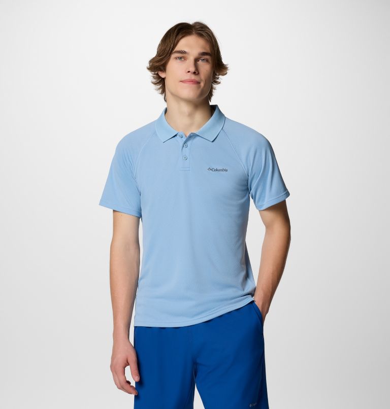 Alpine Chill Pro technisches Polo für Männer, Color: Ripple Blue, image 1
